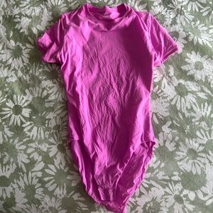 Skims Hot Pink Bodysuit